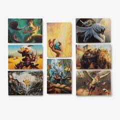 Magic: The Gathering Postcard Set: Masterworks of Magic Art
