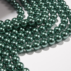 Хрустальный жемчуг, оттенок "Магическая Змея", шар 10мм, улучшенное покрытие