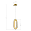 Светильник подвесной ST Luce Allungo SL6506.203.01