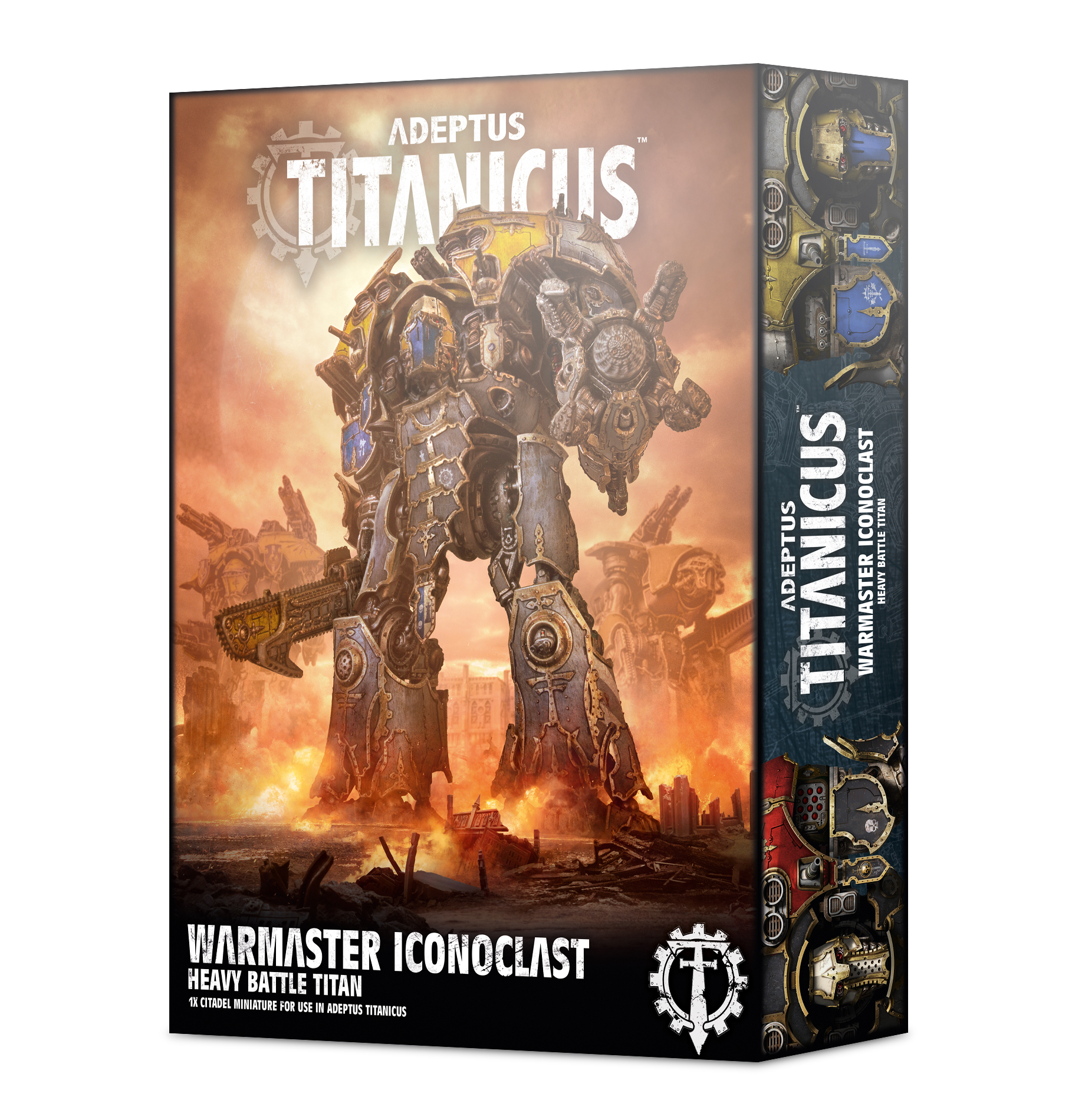 Heavy battles. Adeptus Titanicus: Warmaster Iconoclast Heavy Battle Titan. Warmaster Iconoclast Heavy Battle Titan Warhammer 40000. Адептус Титаникус. Warmaster Heavy Battle Titan миниатюрка.