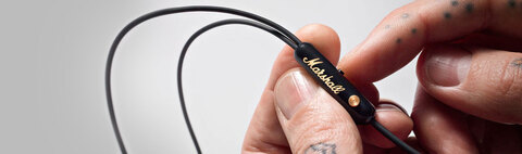 MARSHALL MODE EQ HEADPHONES BLACK & GOLD