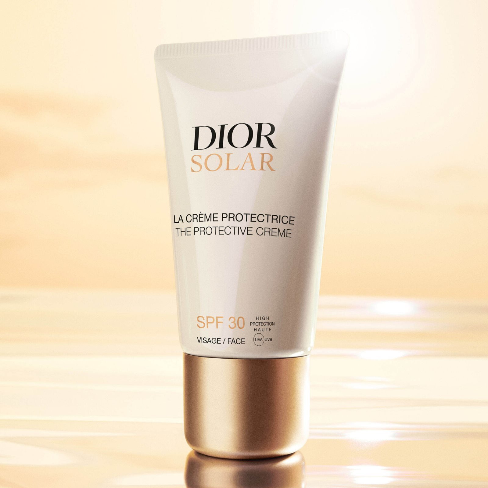 DIOR Dior Solar The Protective Creme SPF 30 защитный крем для лица SPF 30  купить в Москве | Доставка по России.