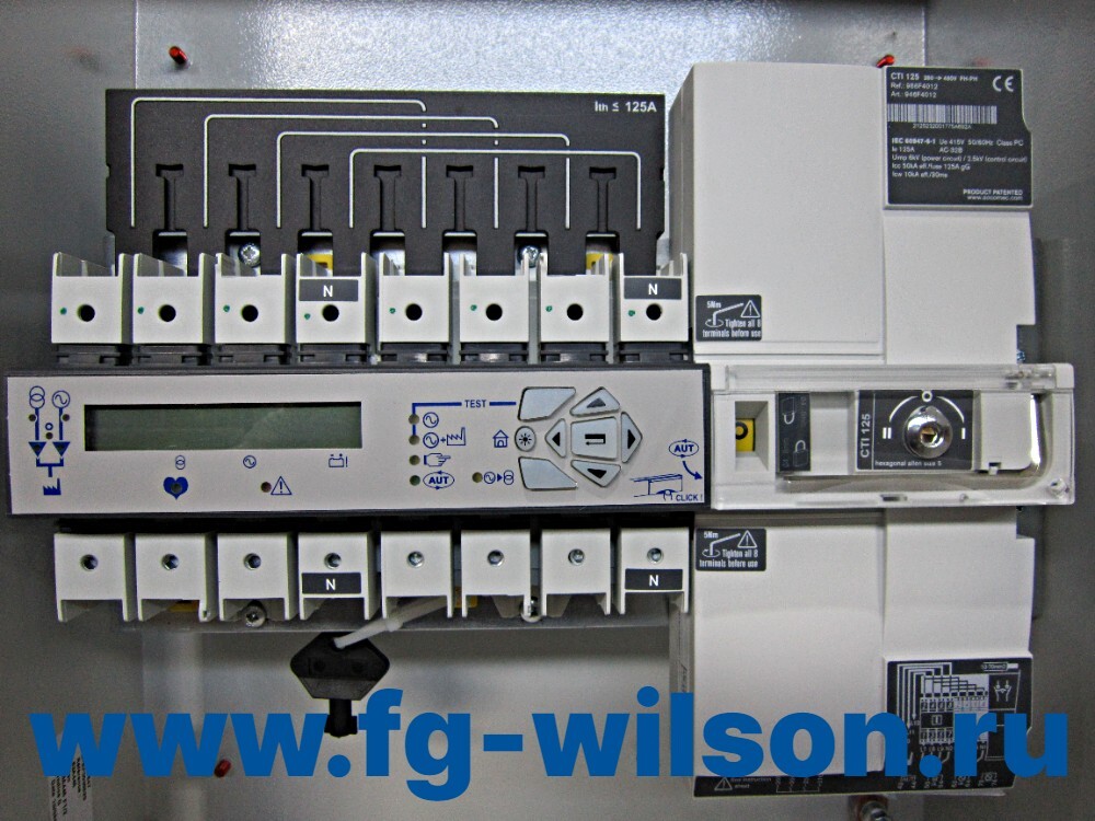 Панель переключения нагрузки CTI125 / CONTROL PANEL АРТ: 10000