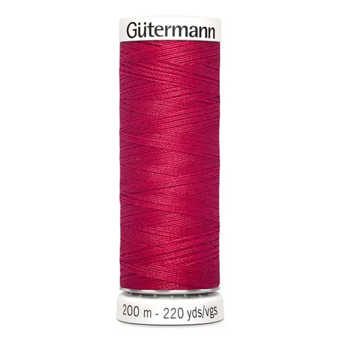 Нить Sew-All 200 м, Gutermann, 909 малиновый