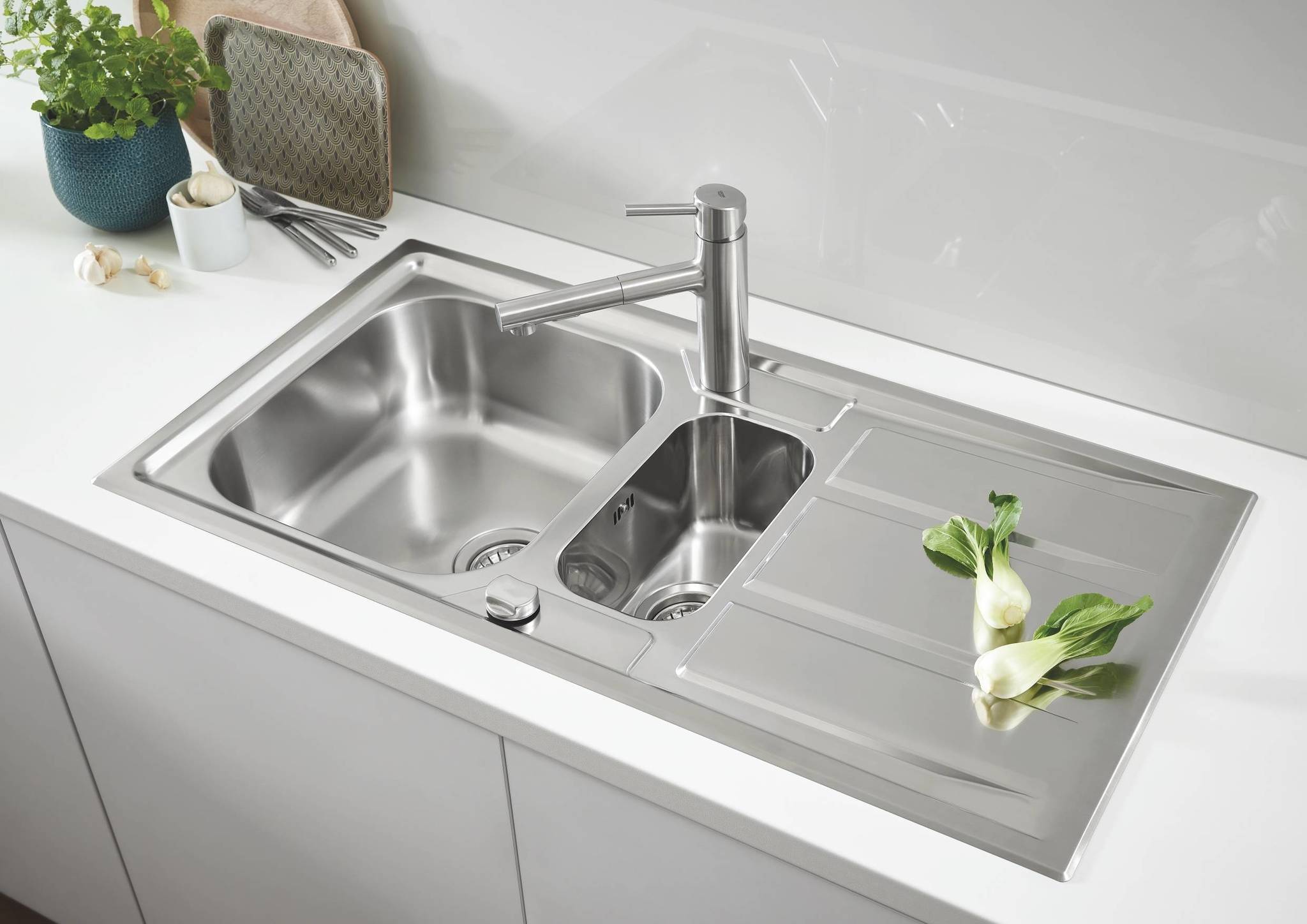 Раковина для кухни. Grohe k400. Мойка для кухни Grohe k400. Grohe k400 31567sd0. Мойка Грое нержавейка для кухни.