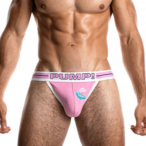 Мужские трусы джоки розовые PUMP! PINK SPACE CANDY JOCK PU008-22