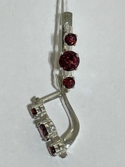 Гламур 10 ( серьги из серебра)