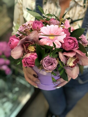 Коробка "Розовый вечер"