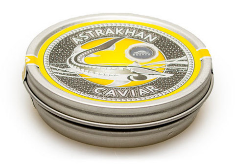 Икра черная Русского осетра АРК Белуга, 125г