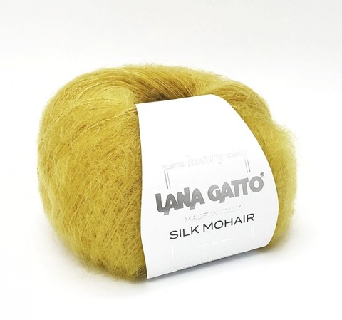 Пряжа Lana Gatto Silk Mohair 14531 золото