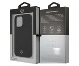 Силиконовый чехол Mercedes-Benz для iPhone 13 Mini (Черный)