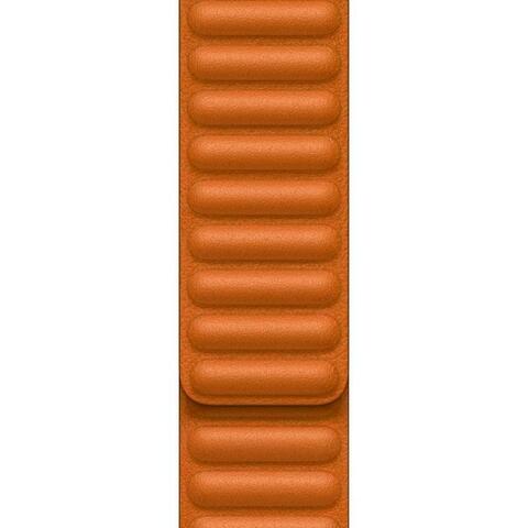 Ремешок Apple 45 mm Golden Brown Leather Link - M/L (ML7V3ZM/A)
