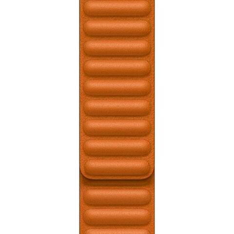 Ремешок Apple 45 mm Golden Brown Leather Link - M/L (ML7V3ZM/A)