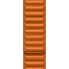 Ремешок Apple 45 mm Golden Brown Leather Link - M/L (ML7V3ZM/A)