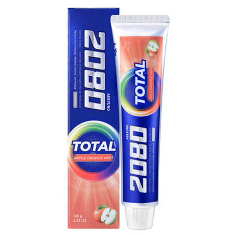Зубная паста витаминный уход Dental Clinic 2080 Total Apple Orange Toothpaste,120 гр