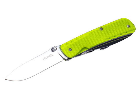 Нож Ruike LD43, 15 функций, желто-зеленый