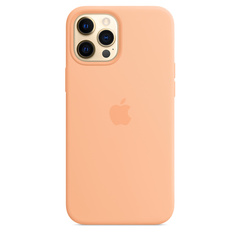 iPhone 12 Pro Max Silicone Case with MagSafe Cantaloupe