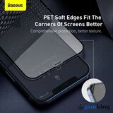 Tempered Glass 3D Full Cover for iPhone 15 Black