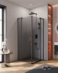 Cezares SLIDER-AH-2-70/80-90/100-GRIGIO-NERO Душевой уголок фото