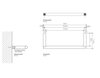 Decor Walther 0520600 Decor Walther Mikado HTE20 Полотенцедержатель 20см, цвет: хром