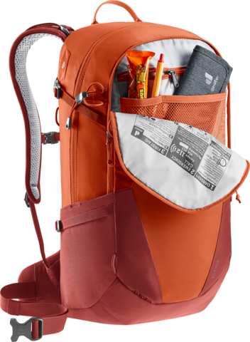 Картинка рюкзак туристический Deuter Futura 23 Paprika-Redwood - 9