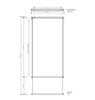 Decor Walther 0506200 Decor Walther Move Полотенцедержатель 65xh110-214см, подвесной, цвет: хром (Снято с пр-ва)