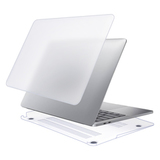 Чехол матовый Hardshell Case для Macbook Air 13.3" (2018-2020г) и Air 13.3" М1 (2020г) (A1932; A2179; А2337) (Прозрачный)