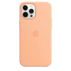 iPhone 12 Pro Max Silicone Case with MagSafe Cantaloupe