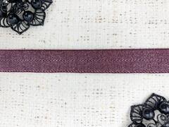 Киперная лента металлизированная, ш. 1,6 см, красный