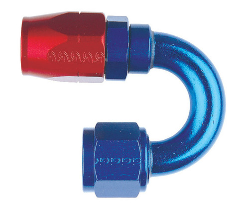 236-18006D Фитинг угловой внутр. резьба, JIC/UNF 9/16 x 18, AL, синий, 180°, AN06 Goodridge