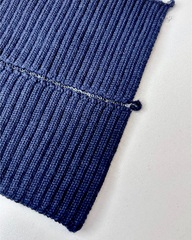 Подвяз из смесовой шерсти комплект из 2шт, цвет: тёмно-синий, размер: 8х36см