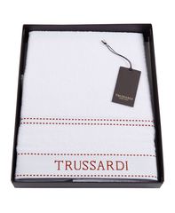 Набор полотенец 2 шт Trussardi Ribbon White