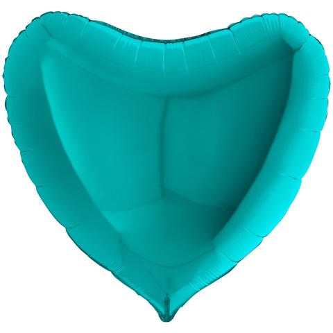 Воздушный шар сердце большое, Тиффани, 91 см