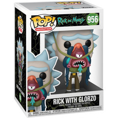 Фигурка Funko POP! Animation Rick & Morty Rick w/ Glorzo 55250