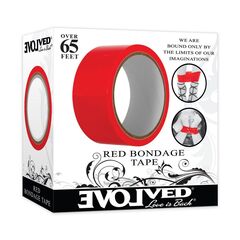 Красная лента для бондажа Red Bondage Tape - 20 м. - 