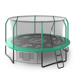 Батут UNIX Line SUPREME GAME 14 ft (green)