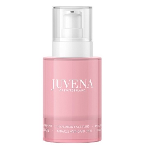 JUVENA MIRACLE ANTI-DARK SPOT HYALURONE FACE FLUID Выравнивающий цвет кожи флюид 