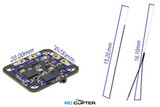 Приёмник Radiomaster DBR4 Dual Band Xross Gemini ELRS 2.4 ГГц и 900 МГц