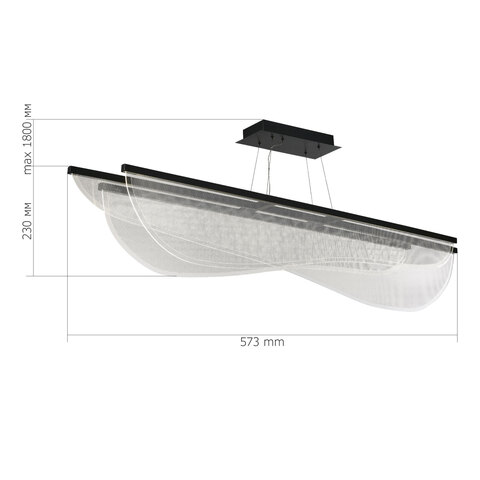 Светильник подвесной ST Luce Fesale SL6509.423.01