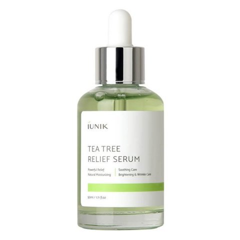 Миниатюра сыворотки с чайным деревом для проблемной кожи iUnik Tea Tree Relief Serum