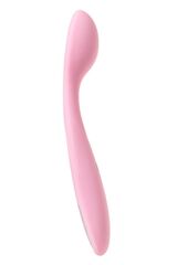 Нежно-розовый клиторальный вибратор Keri Pale Pink - 17 см. - 