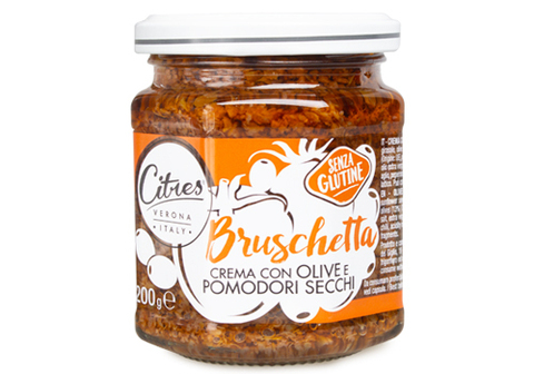 Брускетта с оливками и вялеными томатами Citres, 200г