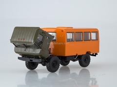 GAZ-66 shift work bus khaki-orange 1:43 Start Scale Models (SSM)