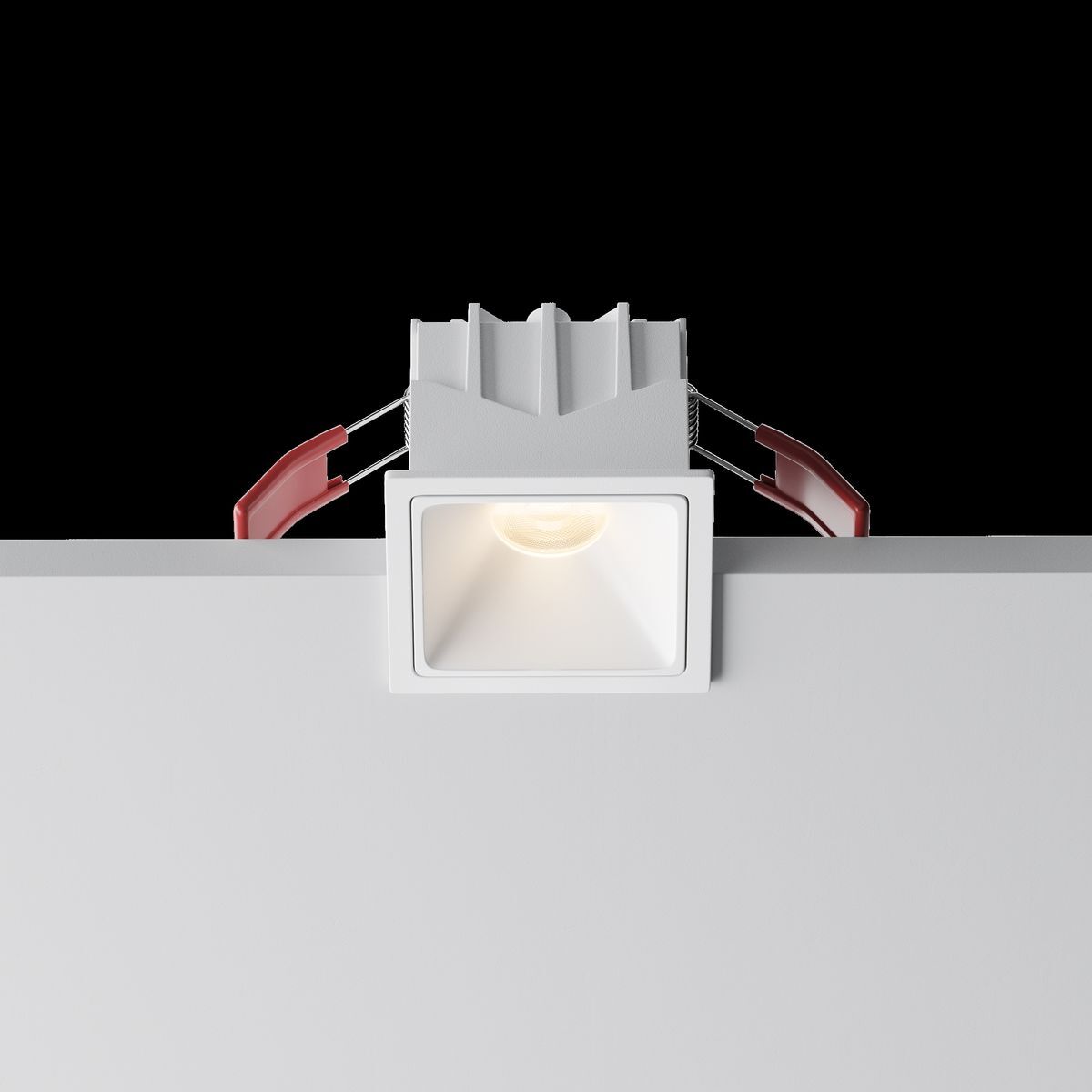 Встраиваемый светильник Maytoni Technical Alfa LED DL043-01-10W3K-SQ-W-1