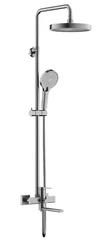 Душевая система тропический душ BELZ B24813-1 нержавеющая сталь, сатин