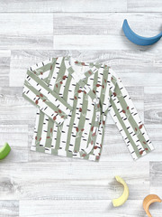 Распашонка Mjölk Birch Trees