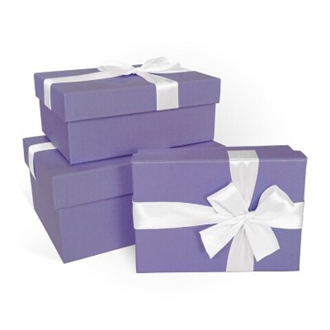 Коробка одиночная, Прямоугольник, Аметист 