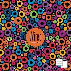 
          Блокнот 150х150мм, гребень, Апплика, мелованный картон, 40 л. клетка + 40 л. без линовки, "Цветные круги"