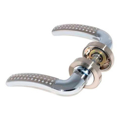 Ручка межкомнатная LD26-8-Al (GP,10225030/09811/0004811,Китай) СТЕКЛЯН.ДВ.