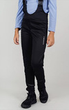 Детский лыжный костюм с высокой спинкой Nordski Jr. Advance Active Light Blue/Black